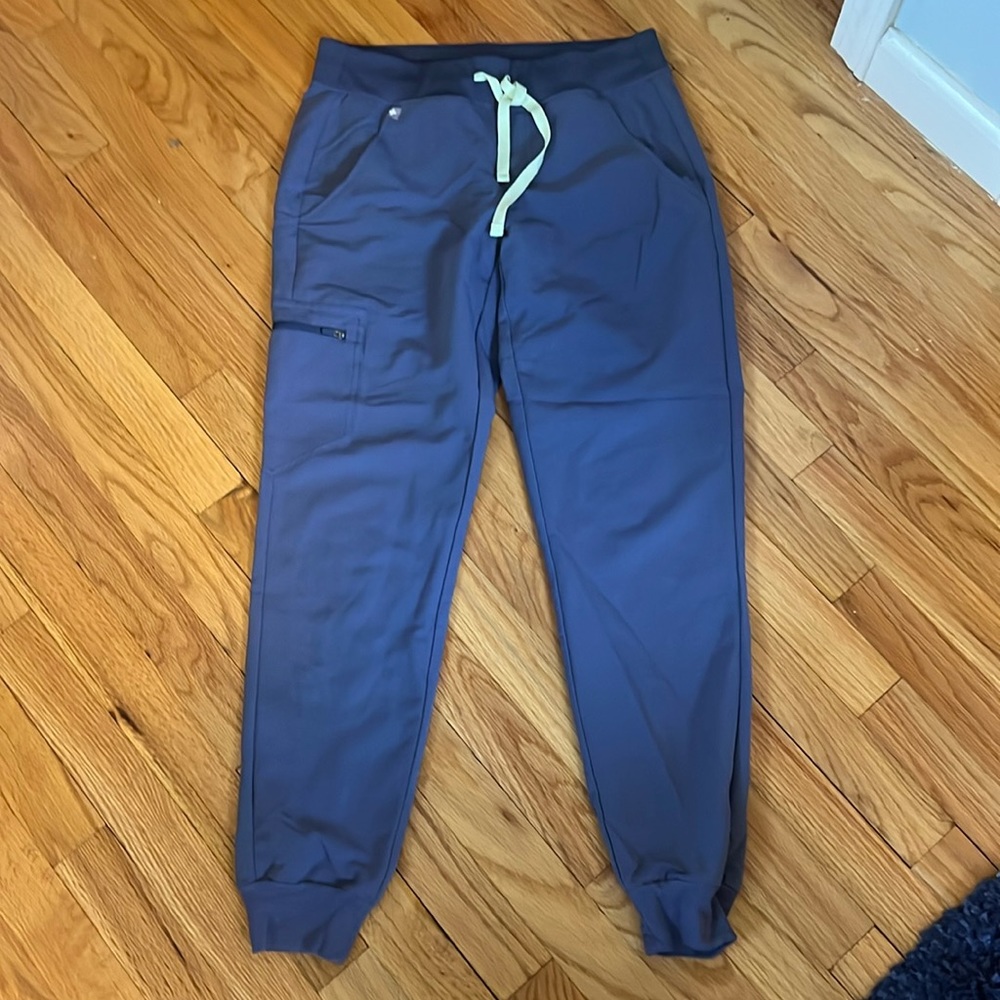 Figs Zamora Space Navy Scrub Pants Women’s Size XS